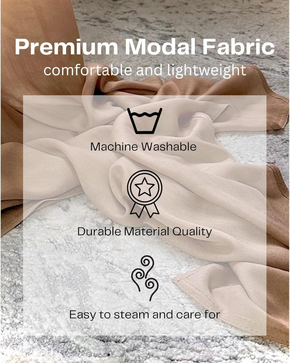 Beige | Premium Viscose Modal Hijab
