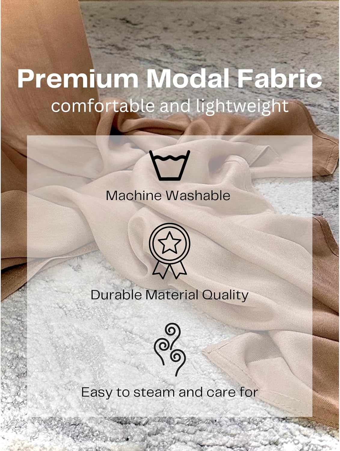 Sand | Premium Viscose Modal Hijab