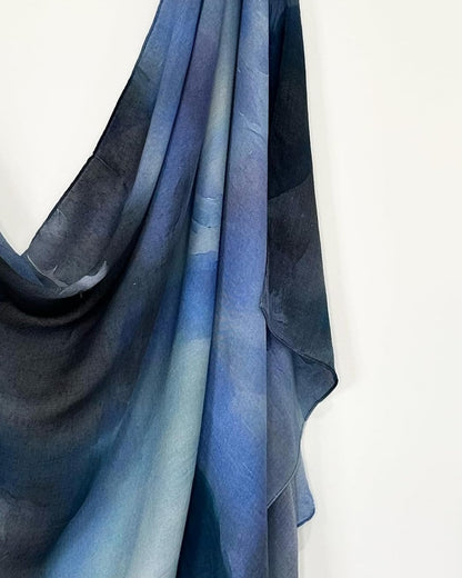 Blue Deep Sea | Premium Viscose Modal Hijab
