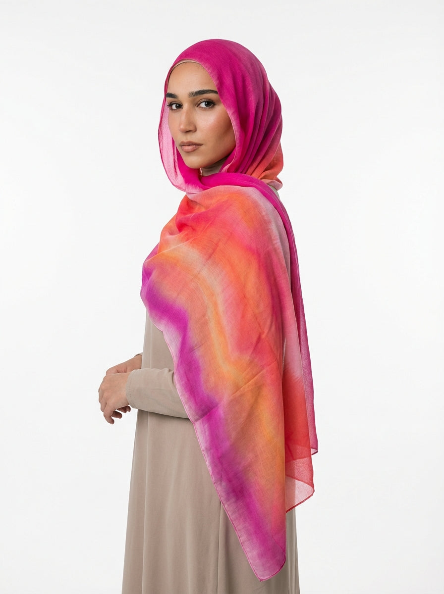 Citrus Blush | Premium Viscose Modal Hijab