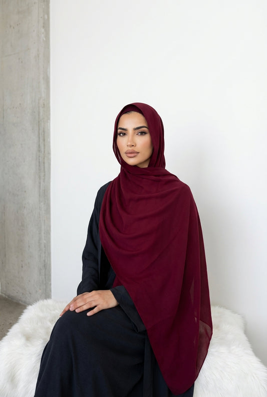 Maroon | Premium Viscose Modal Hijab
