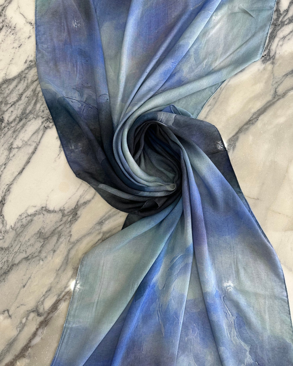 Blue Deep Sea | Premium Viscose Modal Hijab