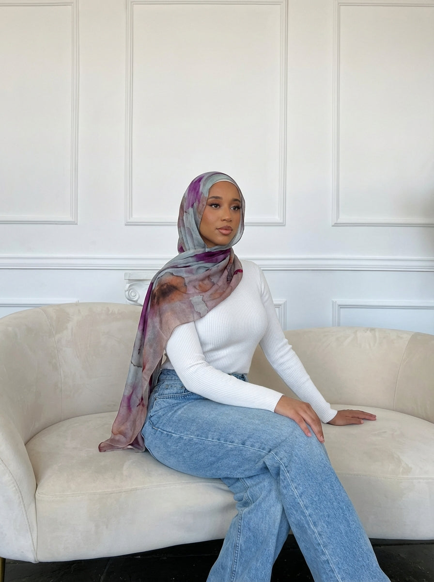 Watercolor | Premium Viscose Modal Hijab