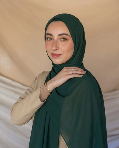 Forest Green | Premium Viscose Modal Hijab