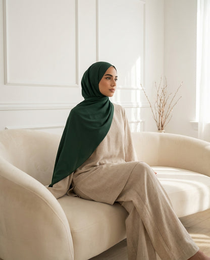 Forest Green | Premium Viscose Modal Hijab