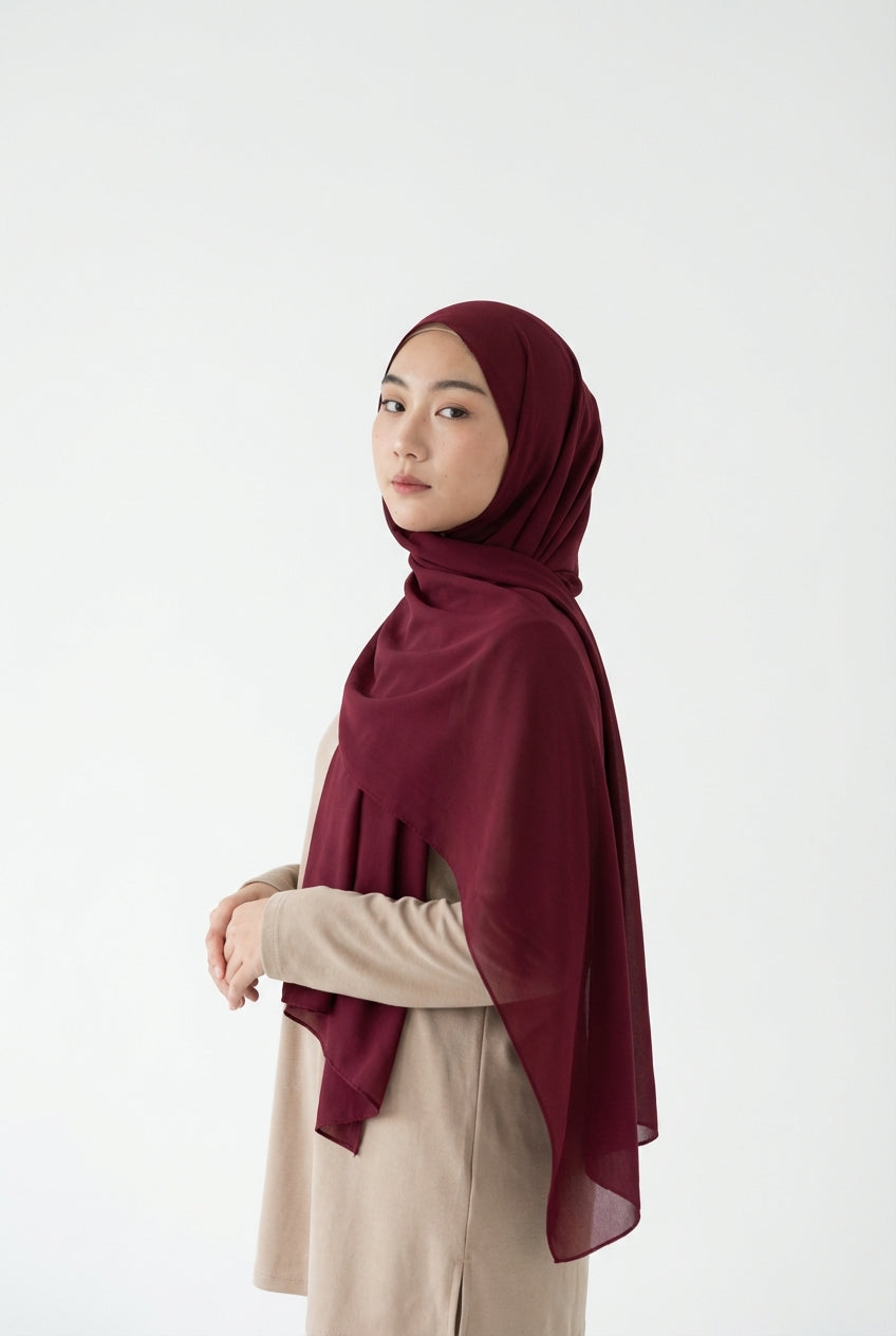 Maroon | Premium Viscose Modal Hijab