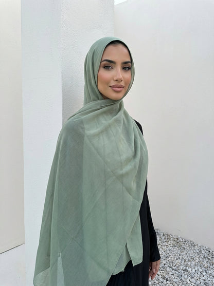 Mint Green | Premium Viscose Modal Hijab