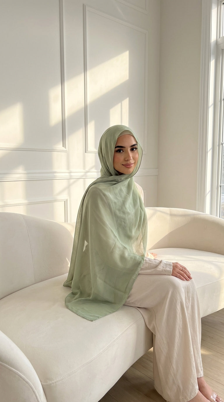 Mint Green | Premium Viscose Modal Hijab