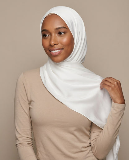 Combo Black/White/Beige | Premium Viscose Modal Hijab